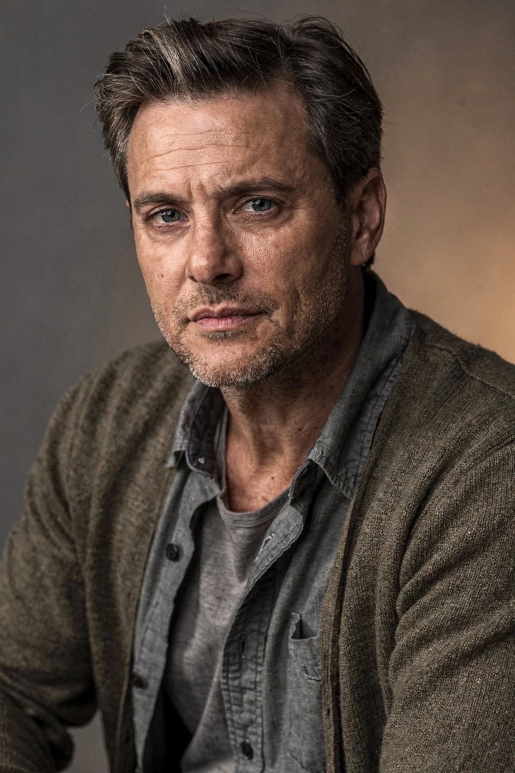 Engaging commercial actor headshot