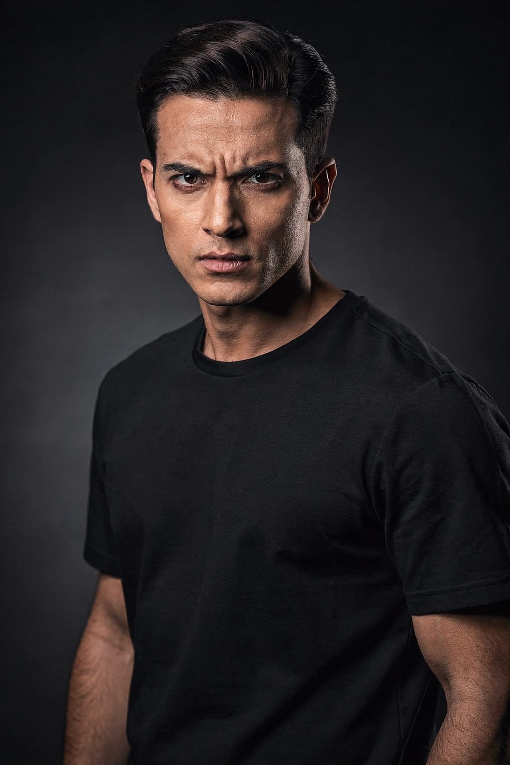 Eccentric character actor headshot