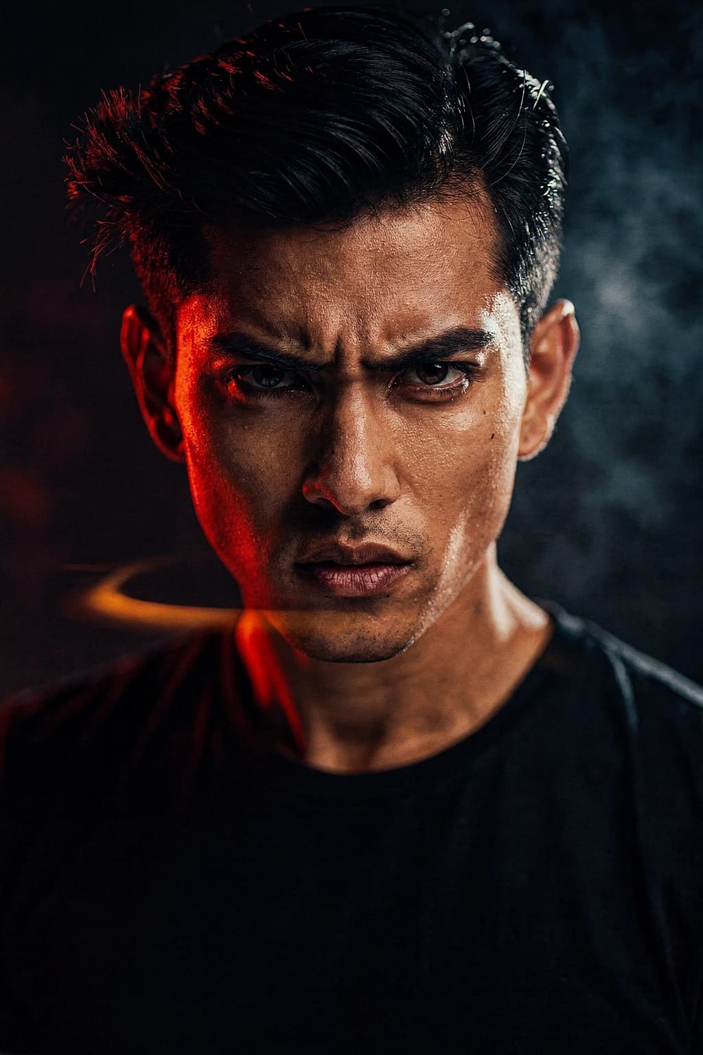 Confident commercial dancer headshot