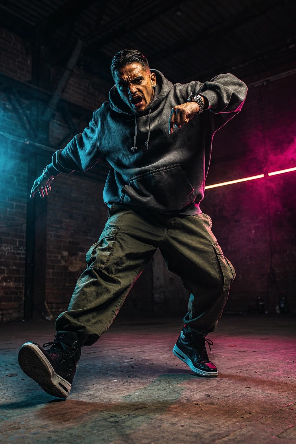 Charismatic commercial dancer headshot