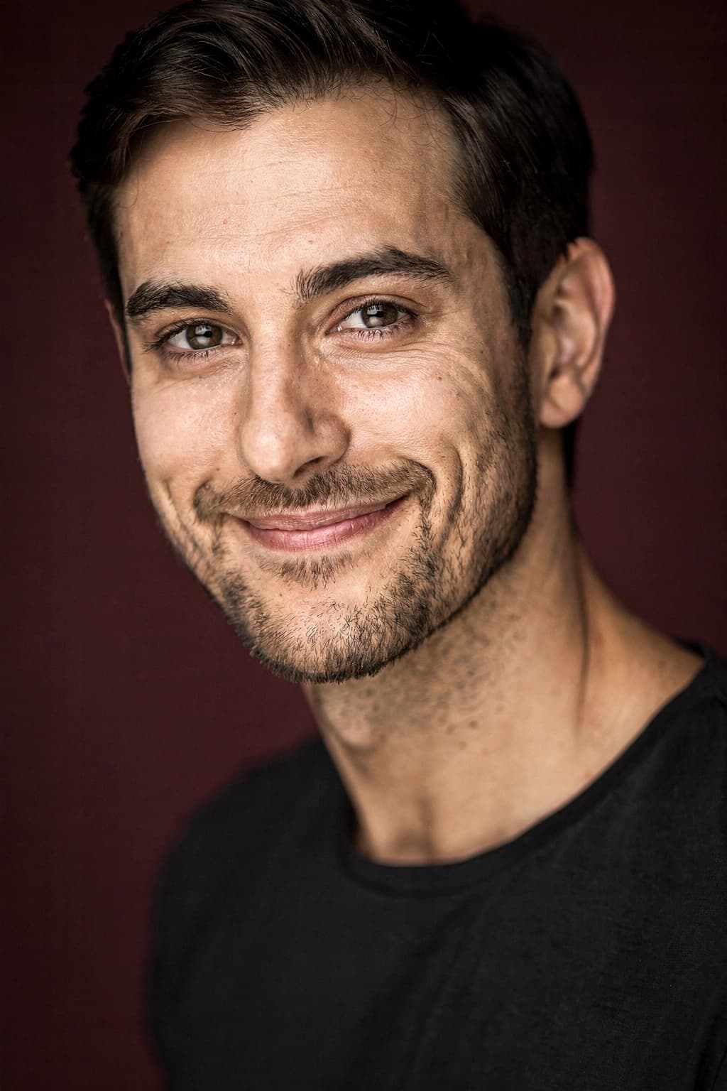 Artistic contemporary dancer headshot