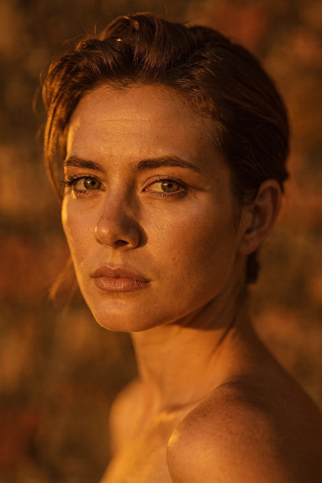 Modern contemporary dancer headshot