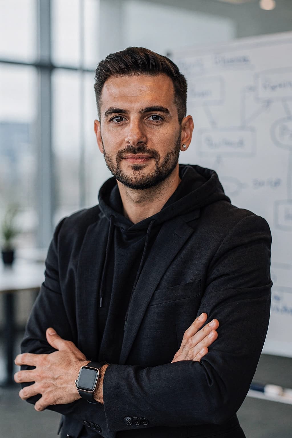 Conference speaker engineer headshot