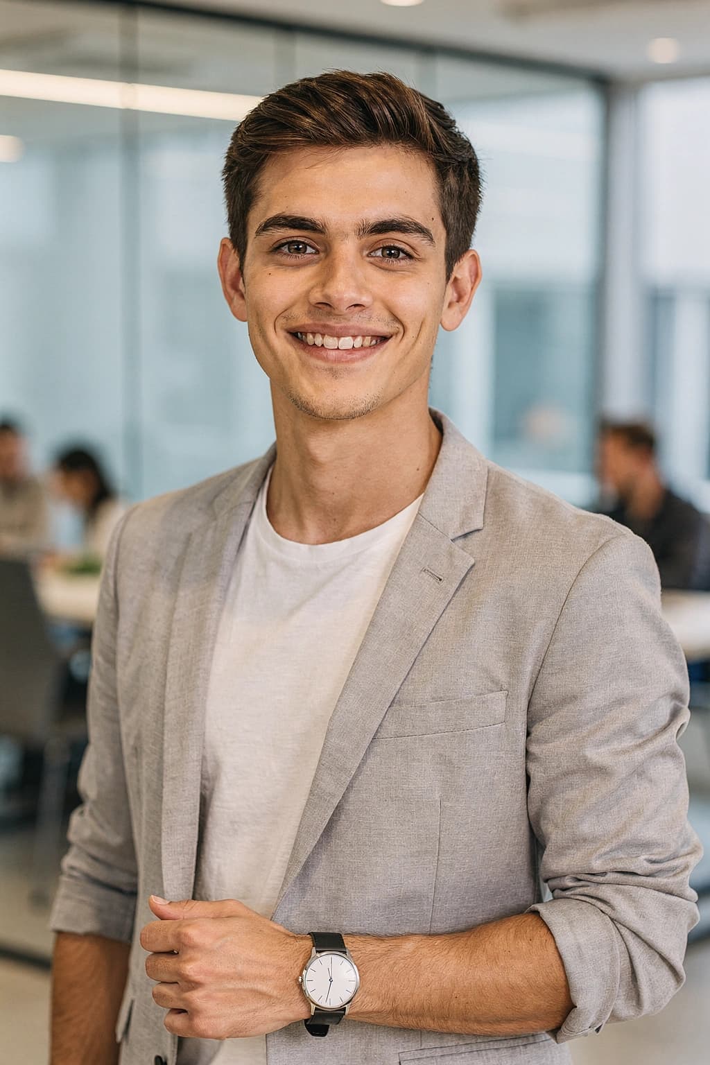 Tech event speaker photo