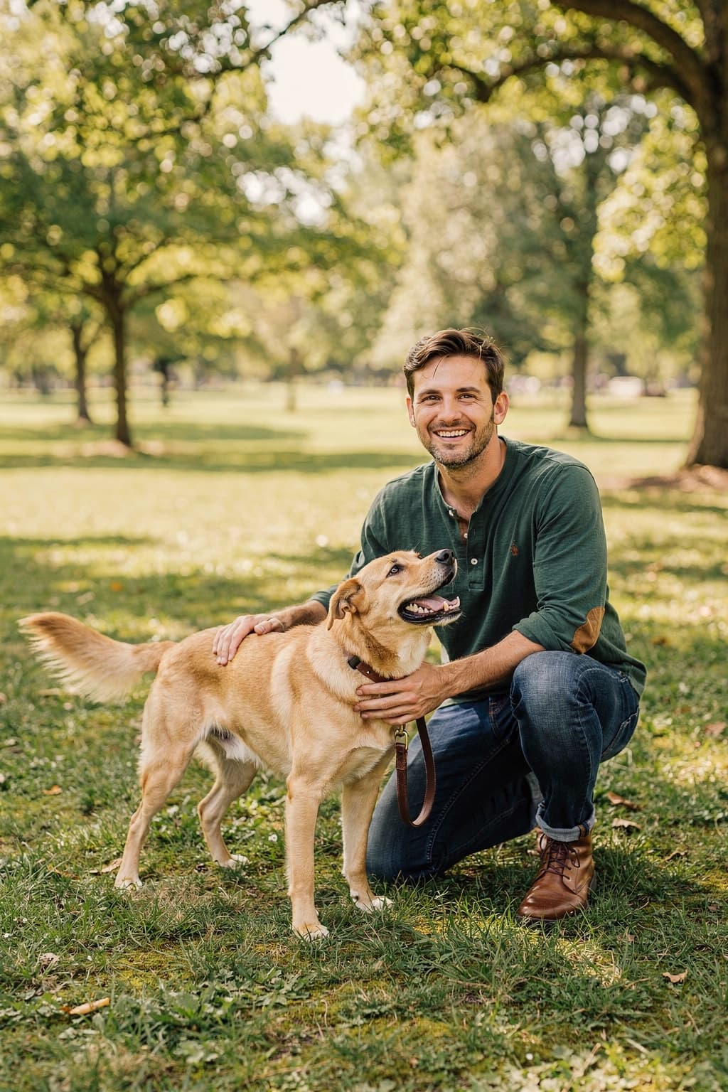 Pet lover Hinge photo