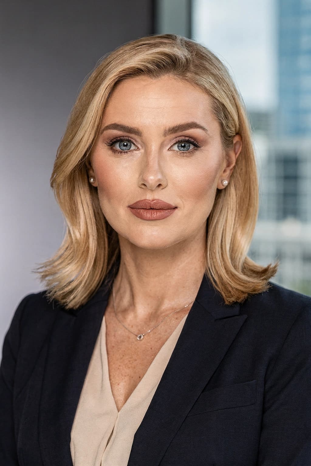 Modern financial advisor headshot