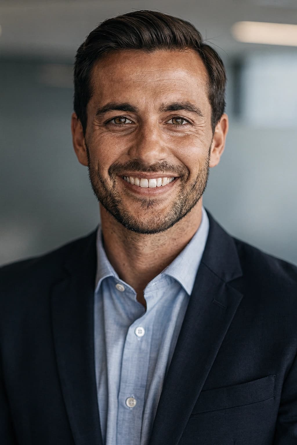 Contemporary advisor headshot