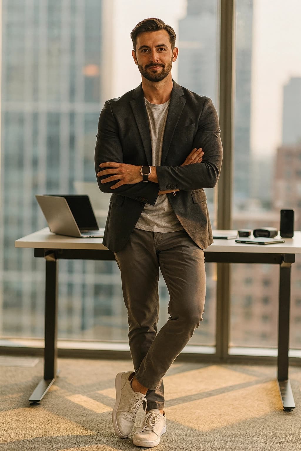 Fintech founder headshot