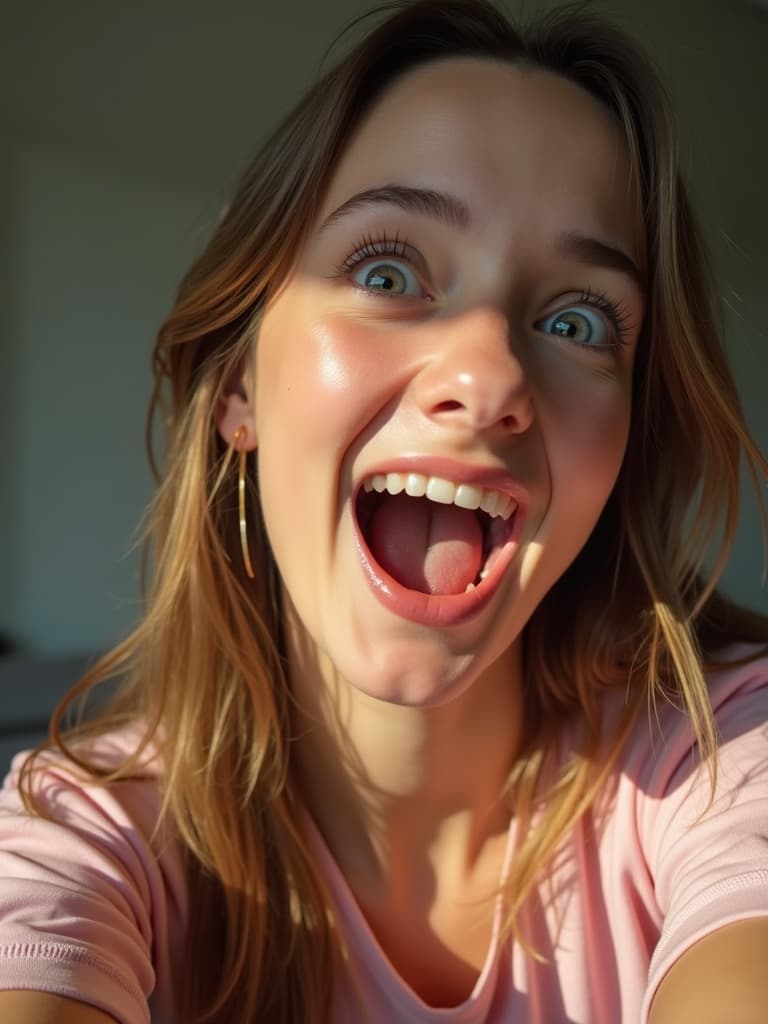 Creative lighting WhatsApp profile photo