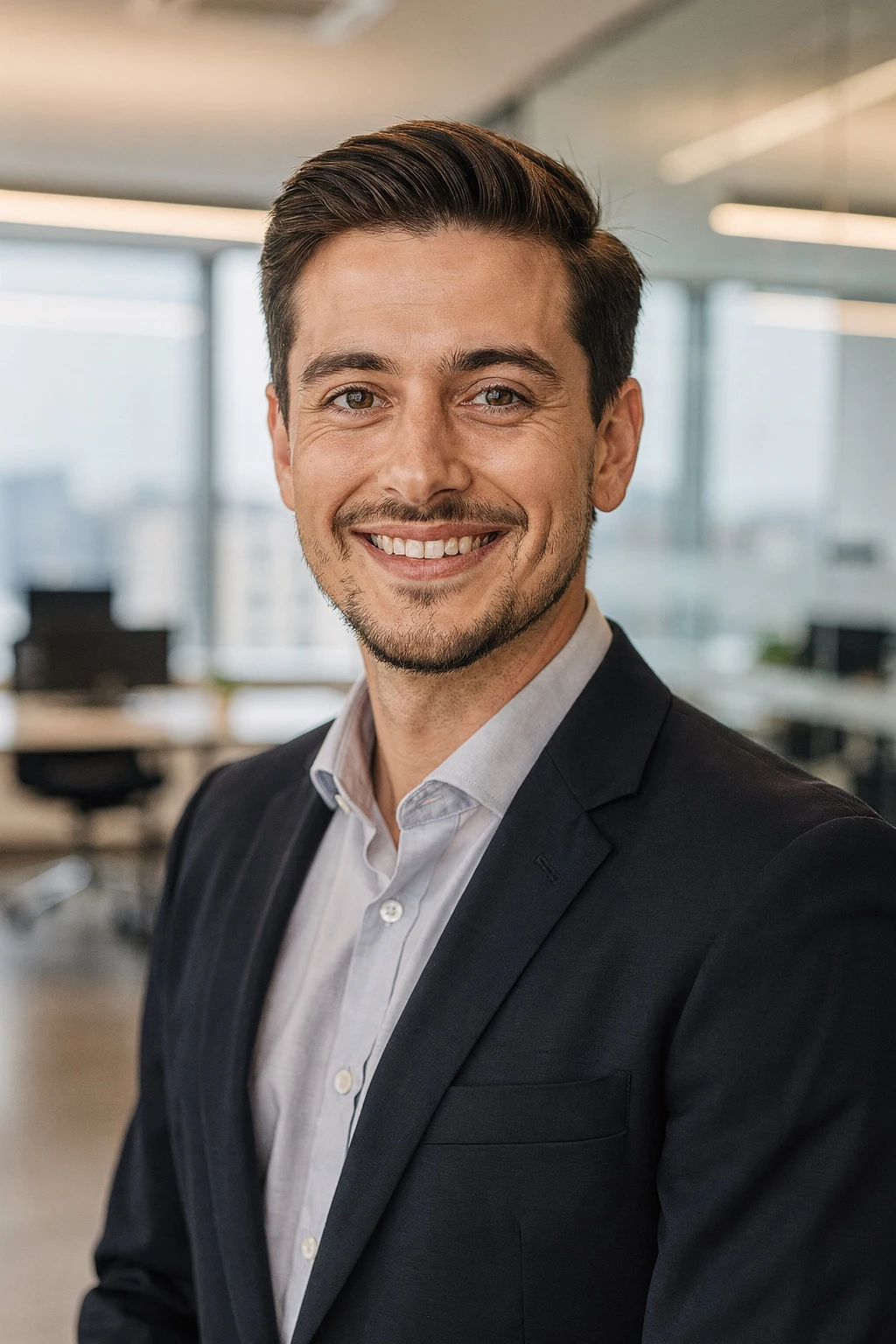 AI executive headshot