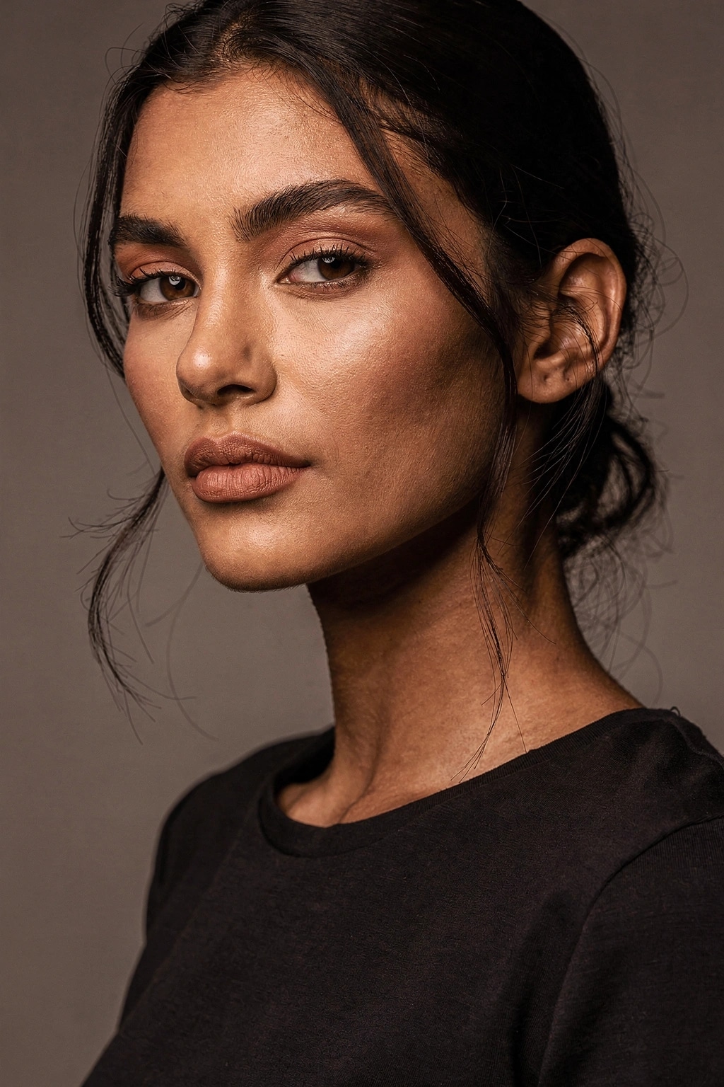 Professional model headshot