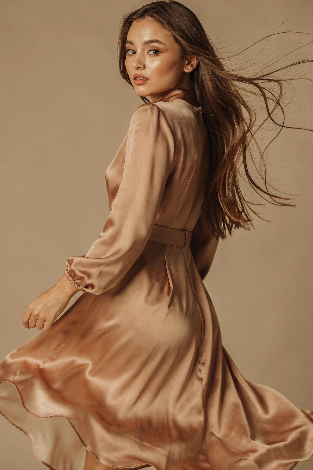 Professional model portrait