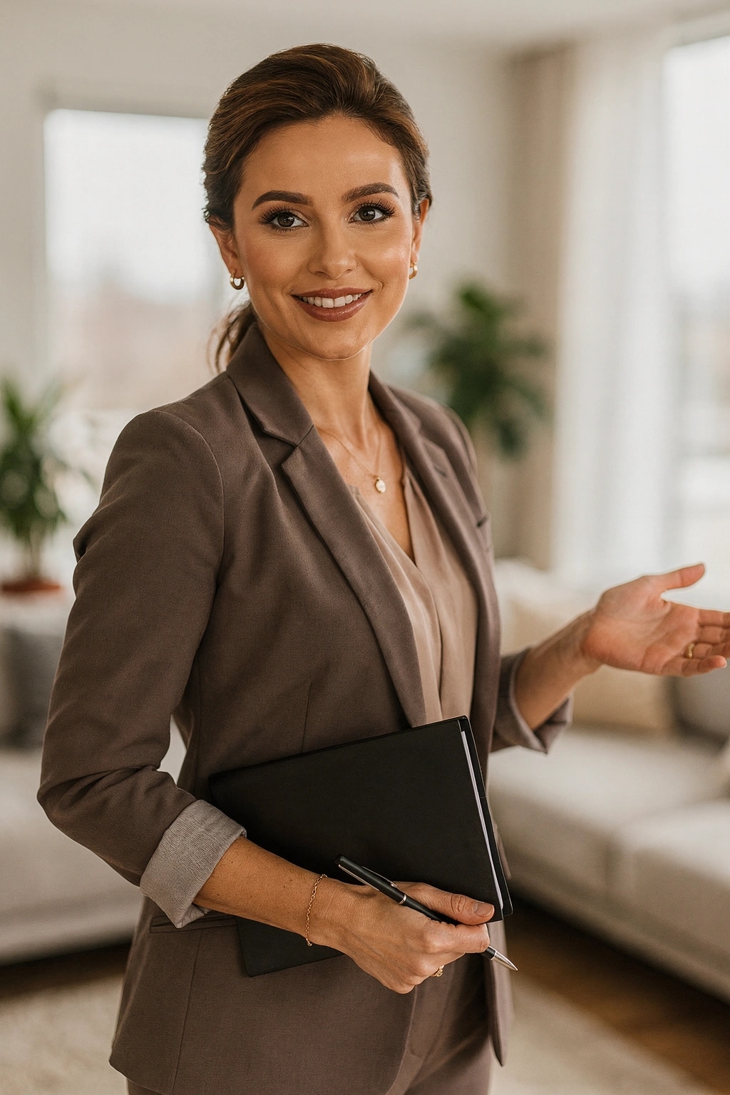 Luxury realtor headshot
