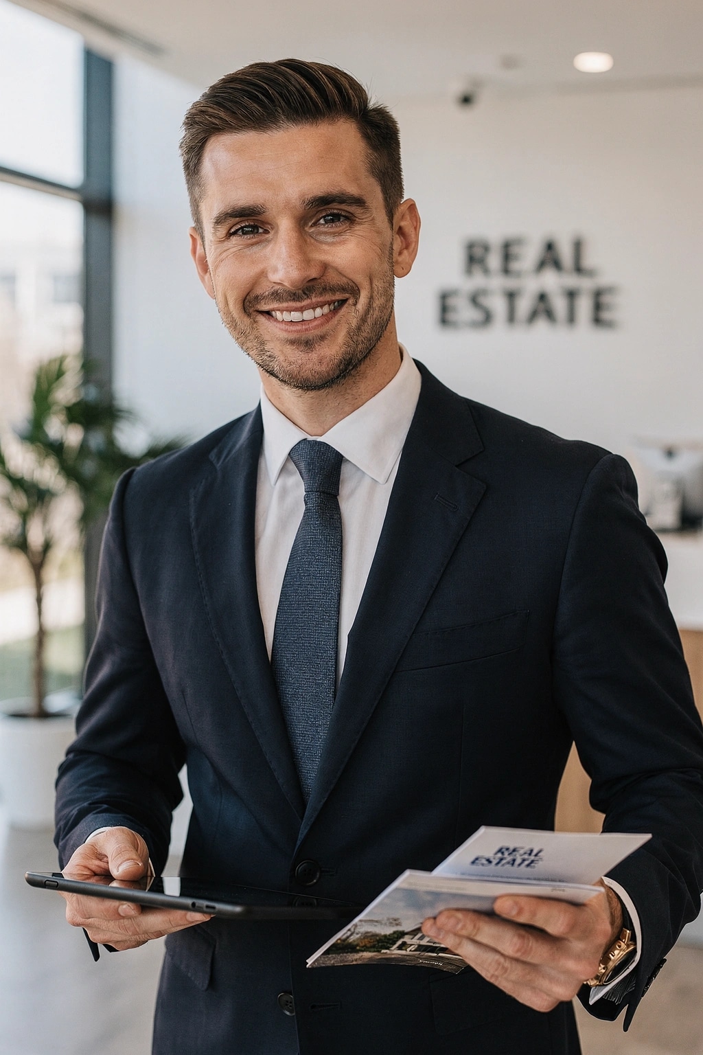 Commercial broker headshot