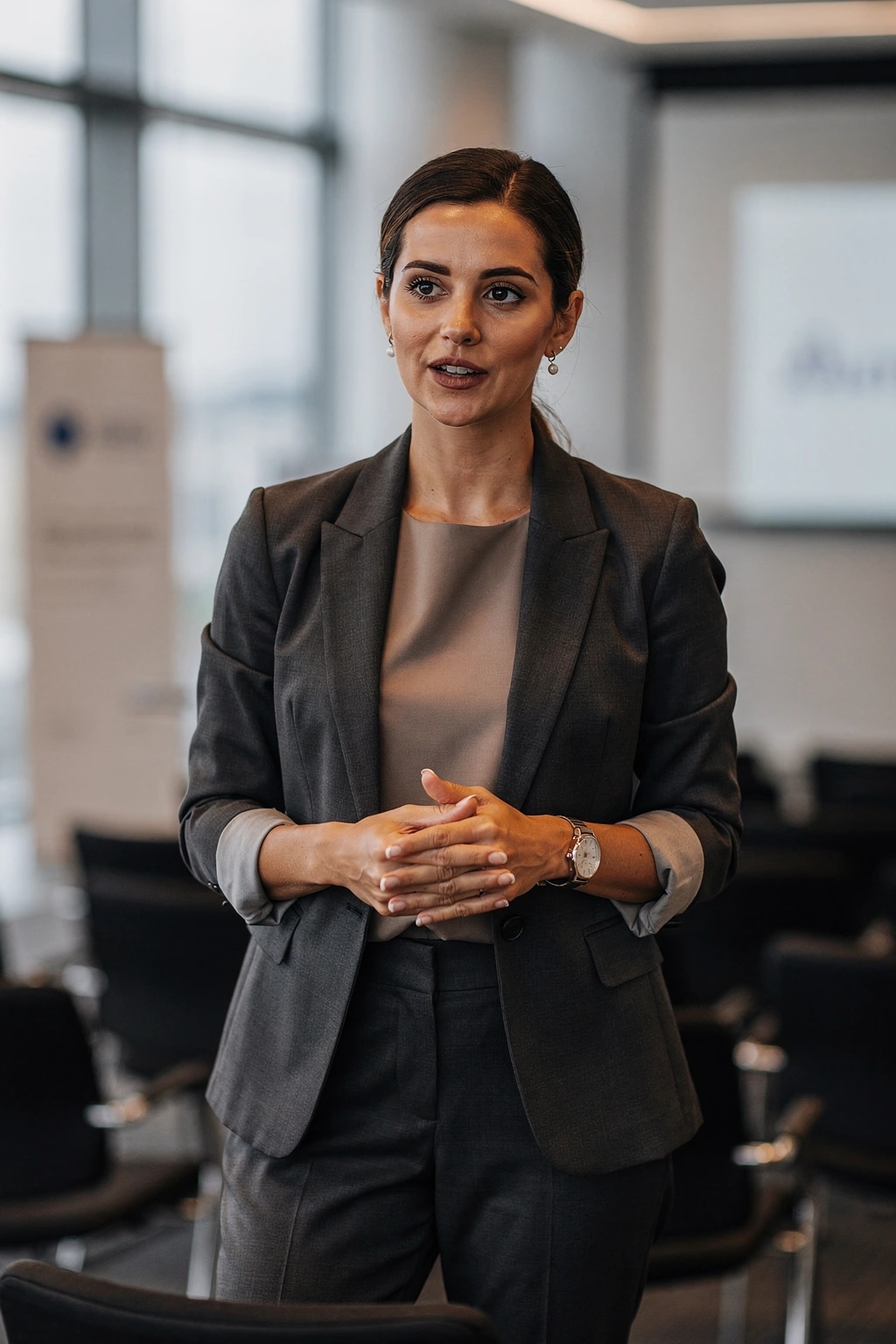 Main stage presenter