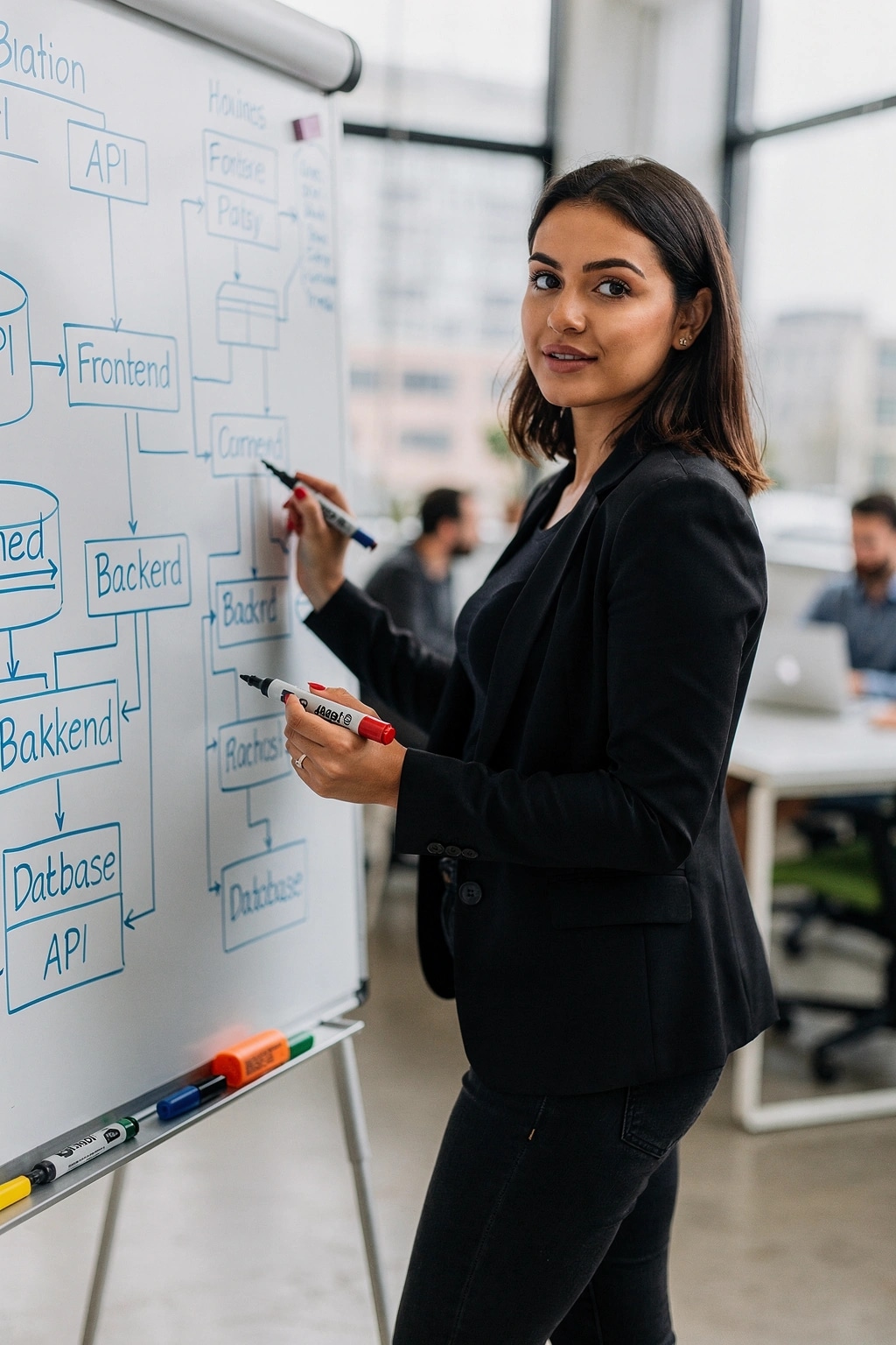 Professional businesswoman portrait