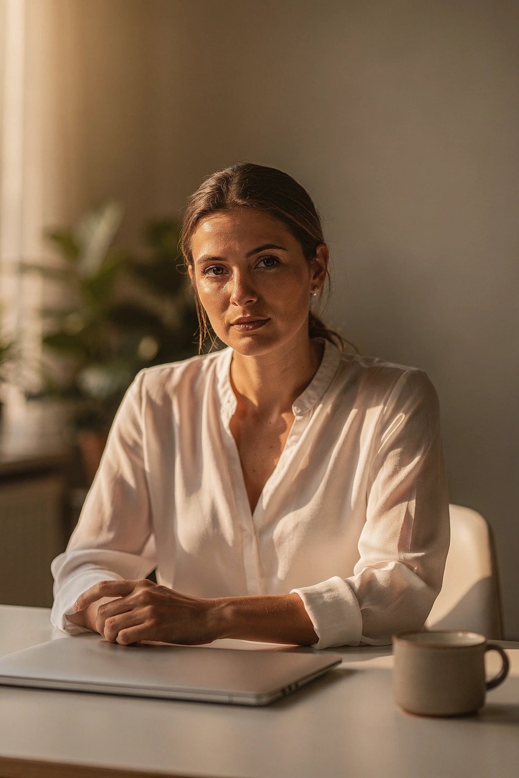 Professional woman in creative office