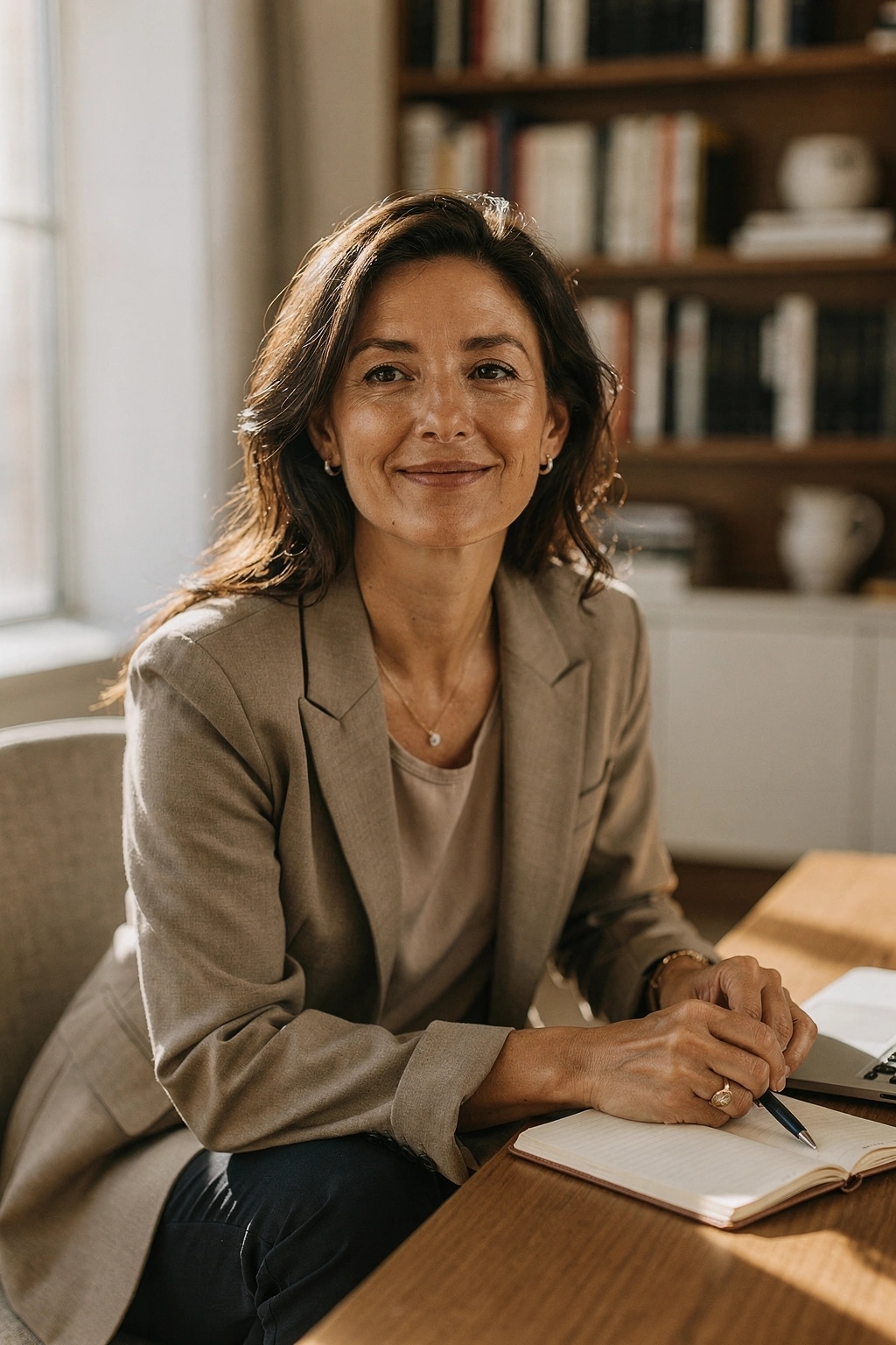 Romance author headshot