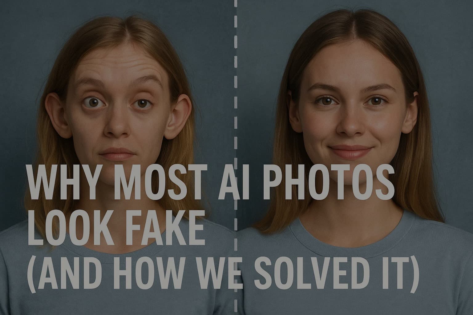 Why Most AI Photos Look Fake (And How We Solved It)