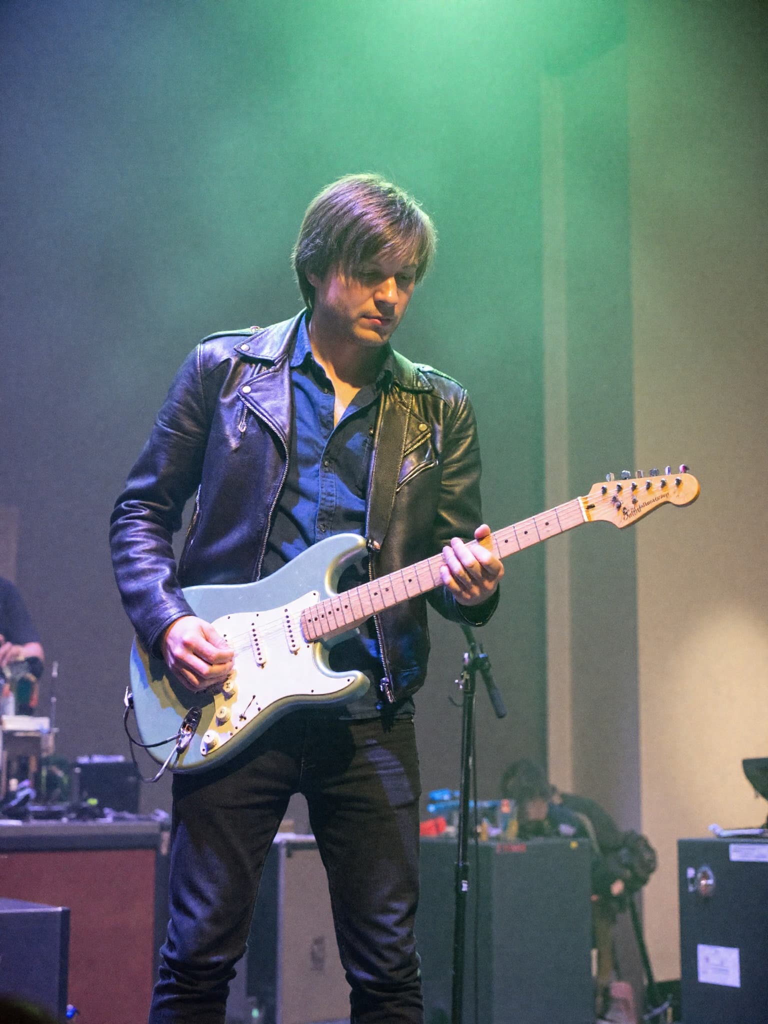 Creative professional headshot with artistic lighting