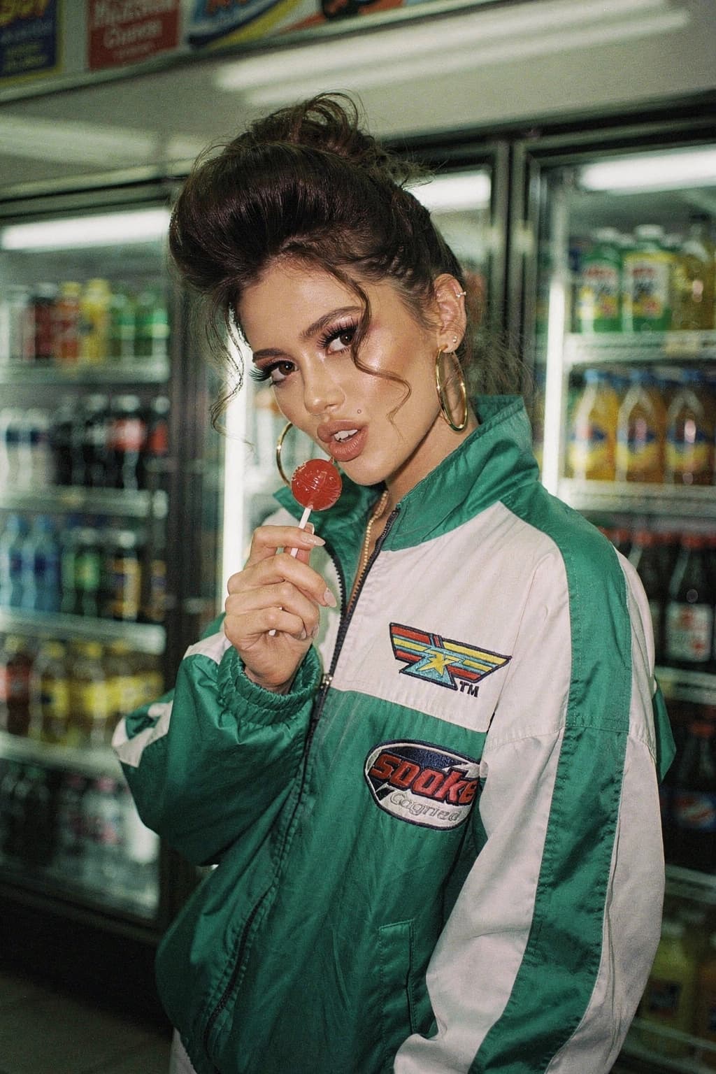 Creative influencer headshot