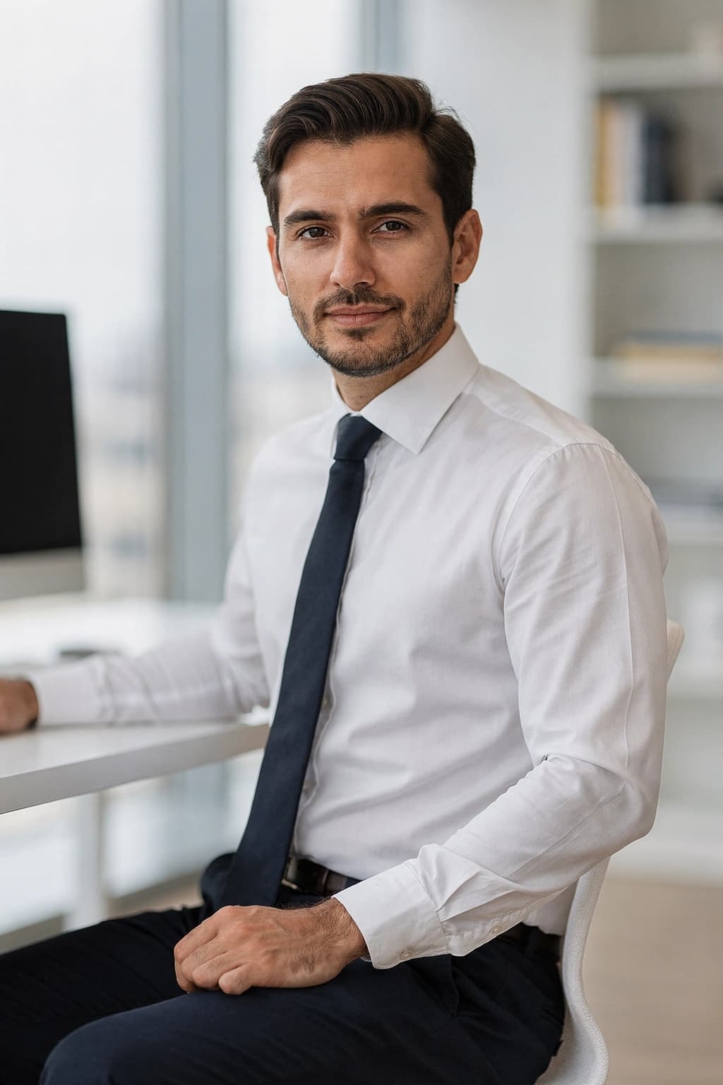 Fresh financial planner headshot