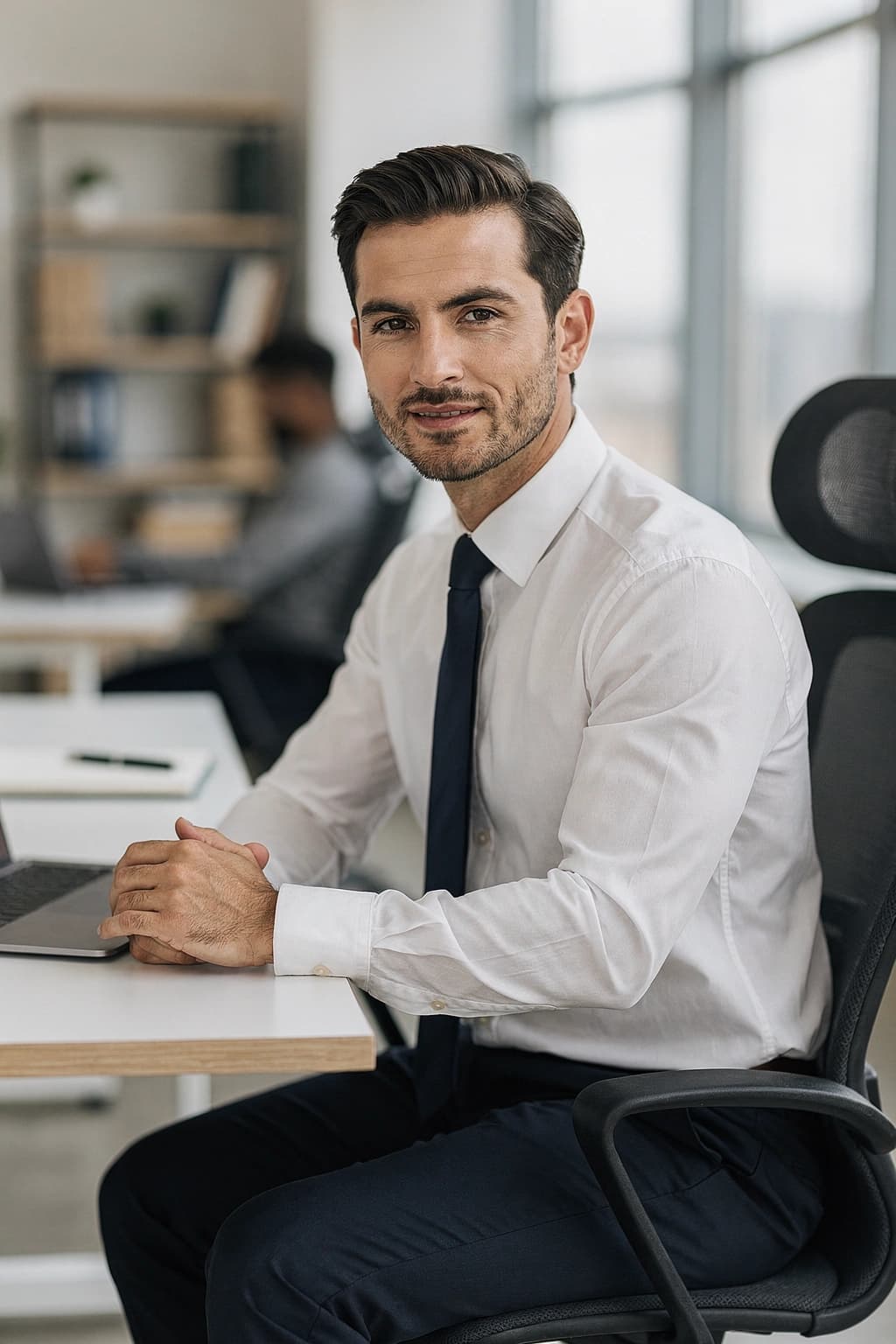 Innovative financial advisor photo